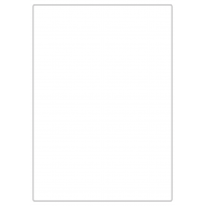 40407 - Label Size 200mm x 283mm - 1 label(s) per sheet 