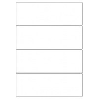 40410 - Label Size 200mm x 69mm - 4 label(s) per sheet