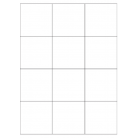 40429 - Label Size 70mm x 70mm - 12 label(s) per sheet