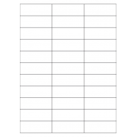 40432 - Label Size 70mm x 25.4mm - 33 label(s) per sheet