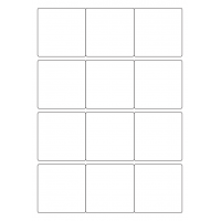 40439 - Label Size 65mm x 65mm - 12 label(s) per sheet