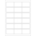40440 - Label Size 65mm x 40mm - 18 label(s) per sheet