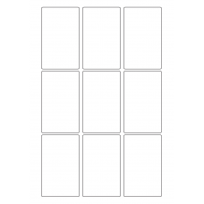 40446 - Label Size 55mm x 90mm - 9 label(s) per sheet 