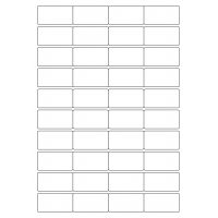 40449 - Label Size 48.5mm x 25.4mm - 40 label(s) per sheet
