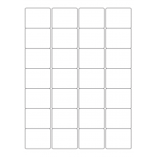 40452 - Label Size 48mm x 38mm - 28 label(s) per sheet 