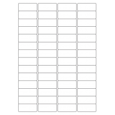 40453 - Label Size 48mm x 20mm - 56 label(s) per sheet 