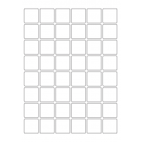 40459 - Label Size 30mm x 30mm - 48 label(s) per sheet