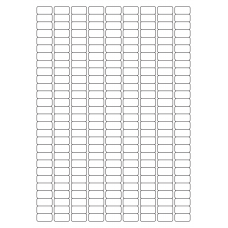 40462 - Label Size 20mm x 10mm - 252 label(s) per sheet 