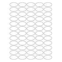 40475 - Label Size 38mm x 20mm - 60 label(s) per sheet