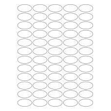 40475 - Label Size 38mm x 20mm - 60 label(s) per sheet 