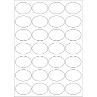 40476 - Label Size 49mm x 35mm - 28 label(s) per sheet