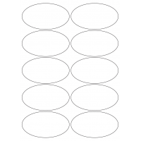 40478 - Label Size 100mm x 55mm - 10 label(s) per sheet