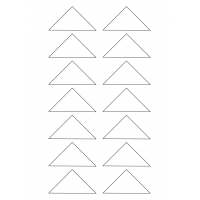 40483 - Label Size 70.7mm x 35.35mm - 14 label(s) per sheet