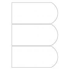 40500 - Label Size 195mm x 90mm - 3 label(s) per sheet 