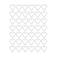 40509 - Label Size 28mm x 30mm - 42 label(s) per sheet