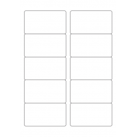 40514 - Label Size 90mm x 50mm - 10 label(s) per sheet