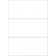 40520 - Label Size 210mm x 98.4mm - 3 label(s) per sheet 