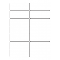40526 - Label Size 99.1mm x 38.1mm - 14 label(s) per sheet