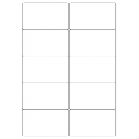 40533 - Label Size 99mm x 57mm - 10 label(s) per sheet