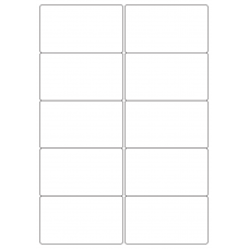 40533 - Label Size 99mm x 57mm - 10 label(s) per sheet 