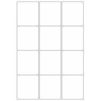 40534 - Label Size 63.5mm x 72mm - 12 label(s) per sheet