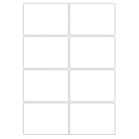 40539 - Label Size 97mm x 68mm - 8 label(s) per sheet