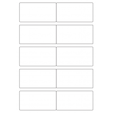 40540 - Label Size 97mm x 50mm - 10 label(s) per sheet 