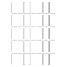 40549 - Label Size 24mm x 51mm - 35 label(s) per sheet 