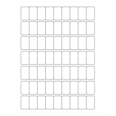 40551 - Label Size 21mm x 34mm - 63 label(s) per sheet 