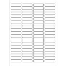 40558 - Label Size 46mm x 11.1mm - 84 label(s) per sheet 