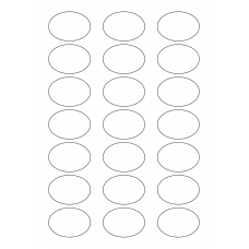 40567 - Label Size 50mm x 35mm - 21 label(s) per sheet 