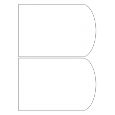 40569 - Label Size 200mm x 136mm - 2 label(s) per sheet 
