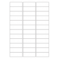 40579 - Label Size 63.5mm x 23mm - 36 label(s) per sheet
