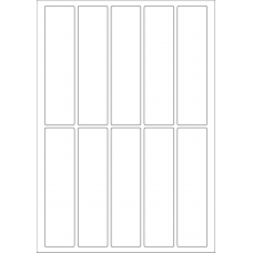 40602 - Label Size 35mm x 140mm - 10 label(s) per sheet 