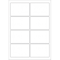 40612 - Label Size 95mm x 65mm - 8 label(s) per sheet