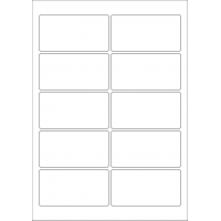 40613 - Label Size 94mm x 49mm - 10 label(s) per sheet