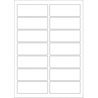 40614 - Label Size 93mm x 36mm - 14 label(s) per sheet
