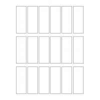 40630 - Label Size 30mm x 80mm - 18 label(s) per sheet