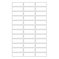 40642 - Label Size 56mm x 20mm - 36 label(s) per sheet