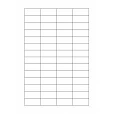 40653 - Label Size 42mm x 18mm - 56 label(s) per sheet 