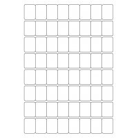 40656 - Label Size 24mm x 32mm - 64 label(s) per sheet