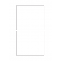 40675 - Label Size 135mm x 120mm - 2 label(s) per sheet