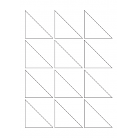 40683 - Label Size 60mm x 60mm - 12 label(s) per sheet
