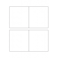 40684 - Label Size 100mm x 110mm - 4 label(s) per sheet