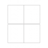 40689 - Label Size 100mm x 115mm - 4 label(s) per sheet