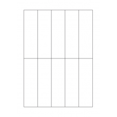 40691 - Label Size 35mm x 123mm - 10 label(s) per sheet 