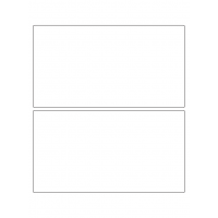 40694 - Label Size 207mm x 112mm - 2 label(s) per sheet