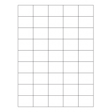 40718 - Label Size 40mm x 30mm - 45 label(s) per sheet 