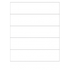 40735 - Label Size 210mm x 50mm - 5 label(s) per sheet 