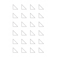 40739 - Label Size 25mm x 25mm - 24 label(s) per sheet